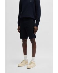 BOSS - Slim-Fit Shorts - Lyst