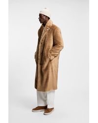 BOSS - Beige Men's Formal Coats Size 38r - Lyst