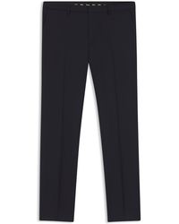 BOSS - Dark Blue Men's Business Pants Size 30r - Lyst