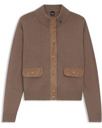 BOSS - Ruitervest - Lyst
