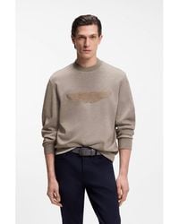 BOSS - X Aston Martin Sweatshirt With Wing Detail - Lyst