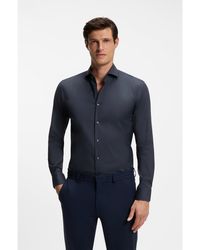 BOSS - Slim-Fit Shirt - Lyst