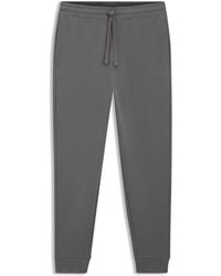 HUGO - Jogginghose Aus Baumwoll-Terry Mit Logo-Print - Lyst