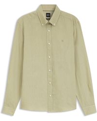 BOSS - Camicia Button-Down Regular-Fit - Lyst