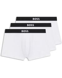 BOSS - Three-Pack Of Trunks - Lyst