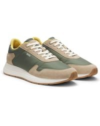BOSS - Lace-Up Trainers - Lyst