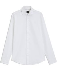 BOSS - Chemise Regular Fit en twill de coton stretch facile à repasser - Lyst