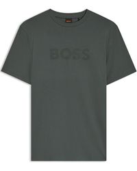 BOSS - Regular-Fit T-Shirt - Lyst