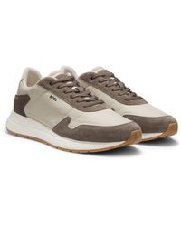 BOSS - Lace-Up Trainers - Lyst