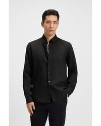 BOSS - Regular-Fit Button-Down Shirt - Lyst
