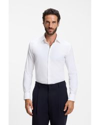 BOSS - Slim-Fit Shirt - Lyst