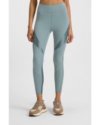 BOSS - Active Leggings With Mesh Inserts - Lyst