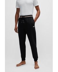 BOSS - Tracksuit Bottoms With Stripes And Logos - Lyst