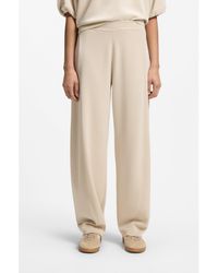 BOSS - Balloon-Fit Tracksuit Bottoms With Logo Embroidery - Lyst