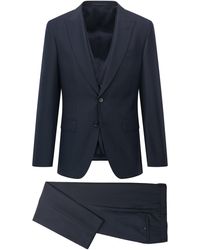 Boss mens suits sale uk Clearance