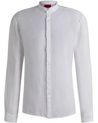 HUGO - Slim-Fit Shirt - Lyst