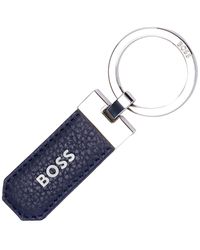 BOSS - Logo Key Ring - Lyst