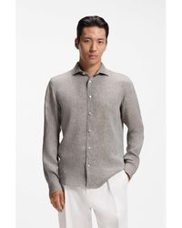 BOSS - Regular-Fit Shirt - Lyst
