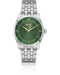 BOSS - Principle Prestige Watch With Textured Dial - Lyst