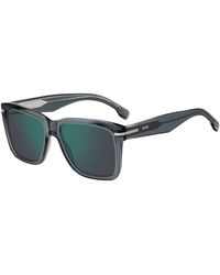 BOSS - Acetate Sunglasses With-Tone Trims - Lyst
