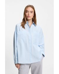 HUGO - Relaxed-Fit Blouse - Lyst