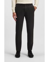 BOSS - Slim-Fit Trousers - Lyst