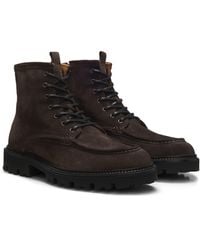 BOSS - Stivali Stringati - Lyst