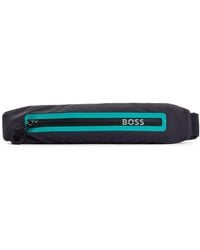 BOSS - Running Belt Bag With Logo Detail - Lyst