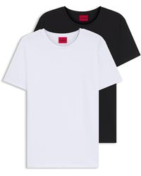 HUGO - Two-Pack Of Slim-Fit T-Shirts - Lyst