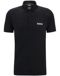 BOSS - X Matteo Berrettini Waffle-fabric Polo Shirt - Lyst