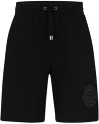 BOSS - X NFL Shorts aus Baumwoll-Mix mit Logo-Aufnäher - Lyst