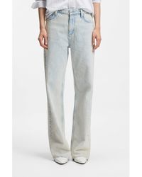 BOSS - Boyfriend-Fit Jeans - Lyst