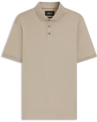 BOSS - Regular-Fit Poloshirt Aus Merzerisierter Baumwolle - Lyst