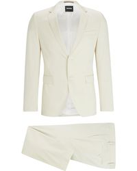BOSS - Extra Slim-Fit Anzug aus Stretch-Baumwolle - Lyst