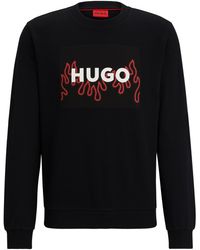 HUGO - Sweatshirt DURAGOL_U241 Regular Fit - Lyst