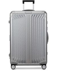 BOSS - X Samsonite Koffer Aus Silberfarbenem Aluminium 76 Cm - Lyst