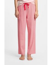 HUGO - Printed Pyjama Bottoms - Lyst