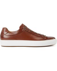 hugo boss brown sneakers