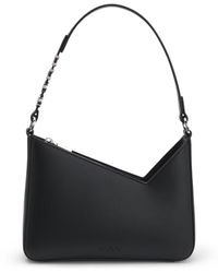 HUGO - Sac à bandoulière en similicuir avec logo - Lyst