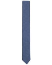 HUGO - Silk Tie With Jacquard Pattern - Lyst