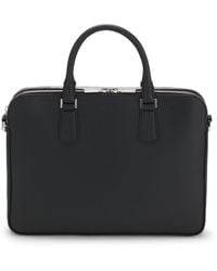 BOSS - Emed-Leather Document Case With-Tone Hardware - Lyst