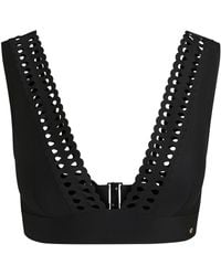 BOSS - Bikinitop Met Spf 50-Bescherming En Lasergesneden Details - Lyst