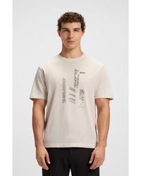 BOSS - Relaxed-Fit T-Shirt - Lyst