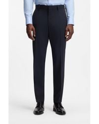 BOSS - Slim-Fit Trousers - Lyst