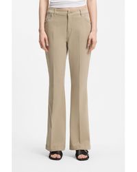 HUGO - Slim-Fit Trousers With Flared Leg - Lyst