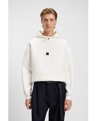 HUGO - White Men's Sweatshirts Size M - Lyst