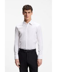 BOSS - Slim-Fit Shirt - Lyst