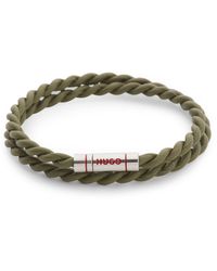 HUGO - Double-Wrap Cuff - Lyst