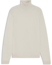BOSS - Regular-Fit Coltrui Van Merinowol - Lyst