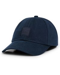 BOSS - Cotton-twill Cap With Tonal Logo Patch - Lyst